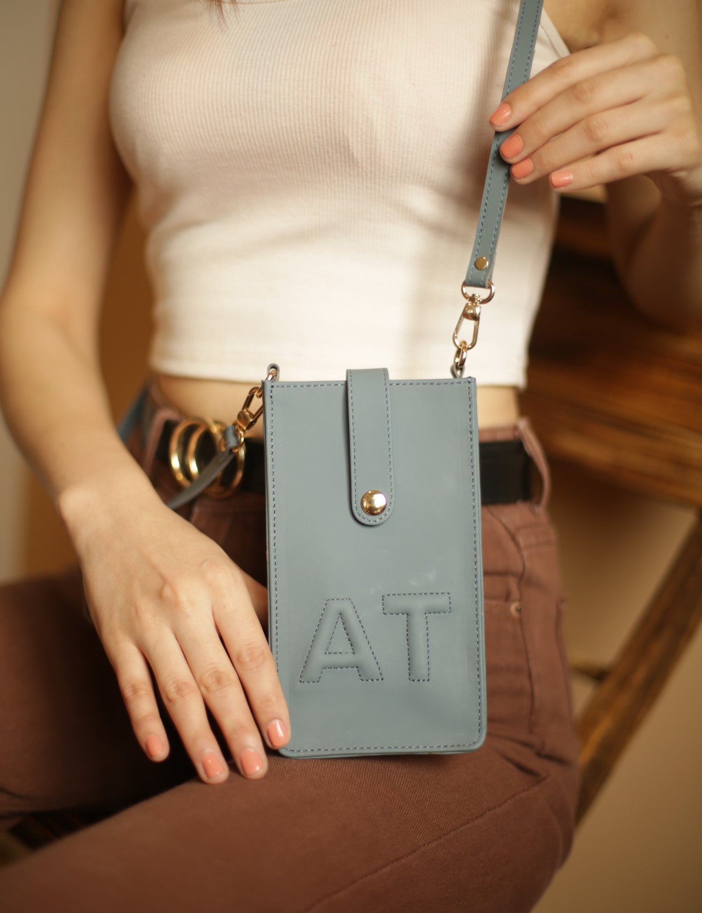 Mila Full Grain Leather Crossbody