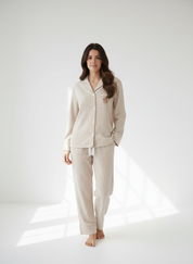 Seersucker Long Sleeve & Pants Pajamas