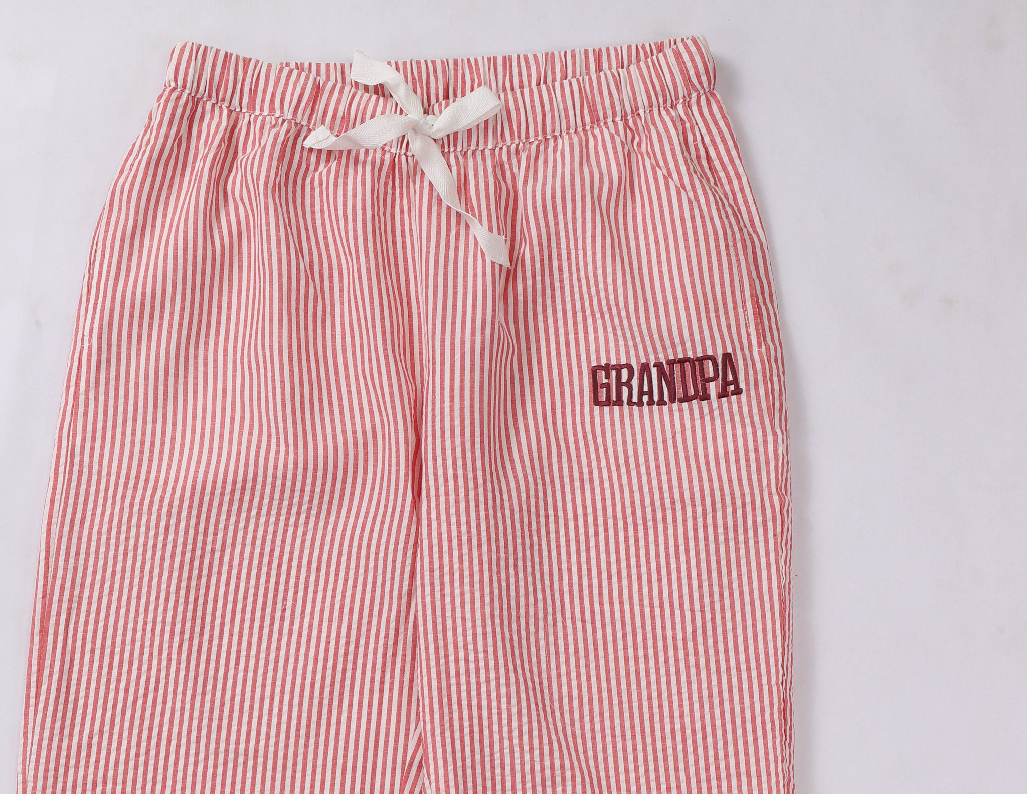 Seersucker Long Sleeve & Pants Pajamas