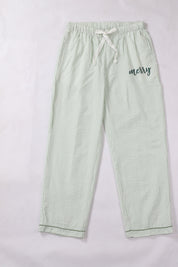 Seersucker Long Sleeve & Pants Pajamas