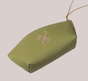 Eden Vegan Pebbled Leather Makeup Bag