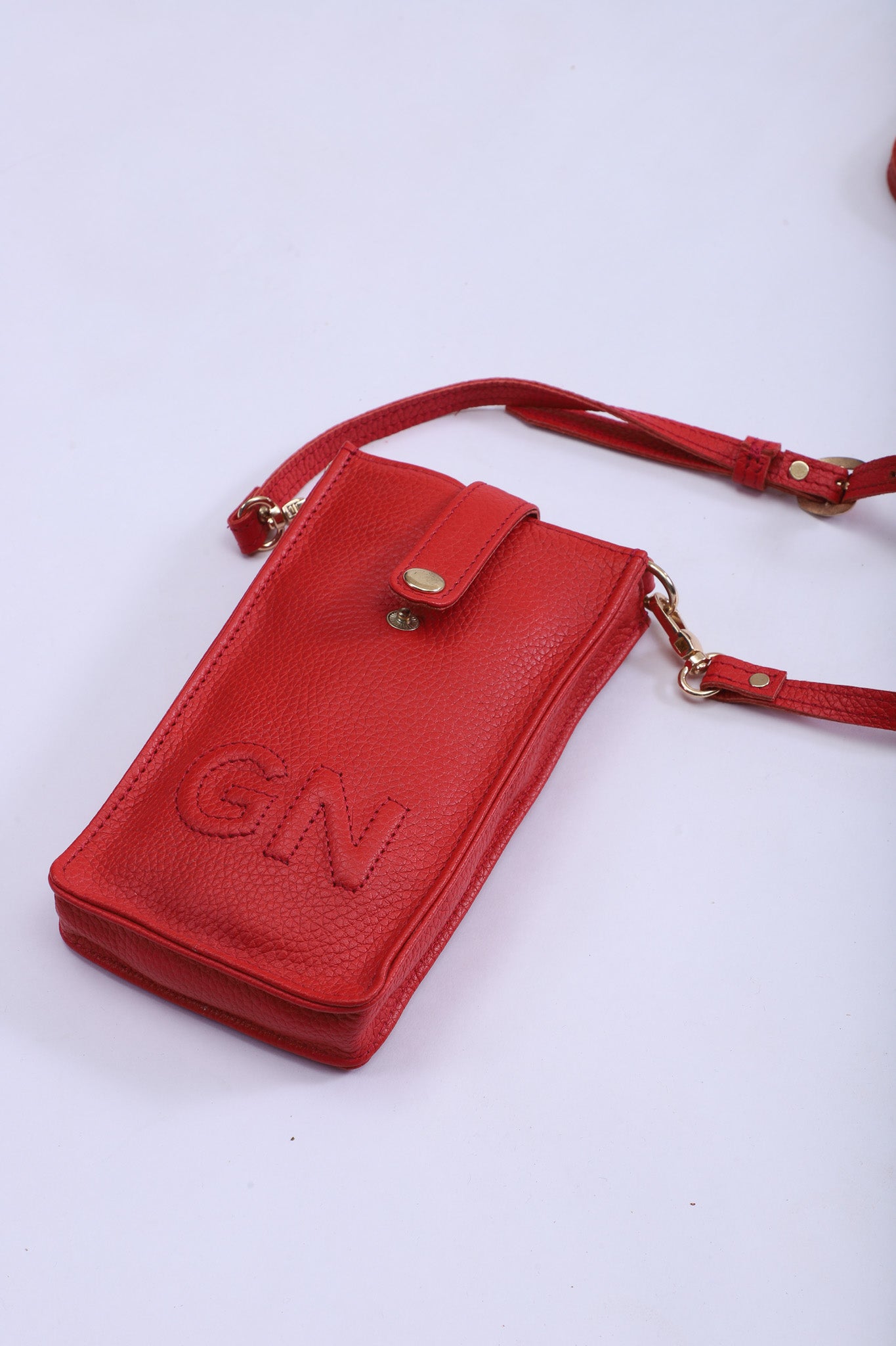 Mila Full Grain Leather Crossbody