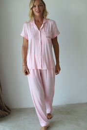 Blush Phoebe Jersey Midnight Pajamas