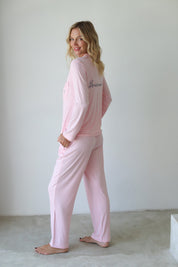 Blush Phoebe Jersey Winterland Pajamas