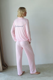 Blush Phoebe Jersey Winterland Pajamas