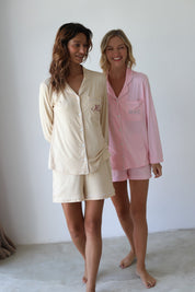 Ecru Phoebe Jersey Springster Pajamas