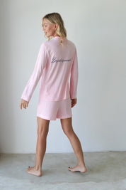 Blush Phoebe Jersey Springster Pajamas
