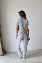 Grey Phoebe Jersey Midnight Pajamas