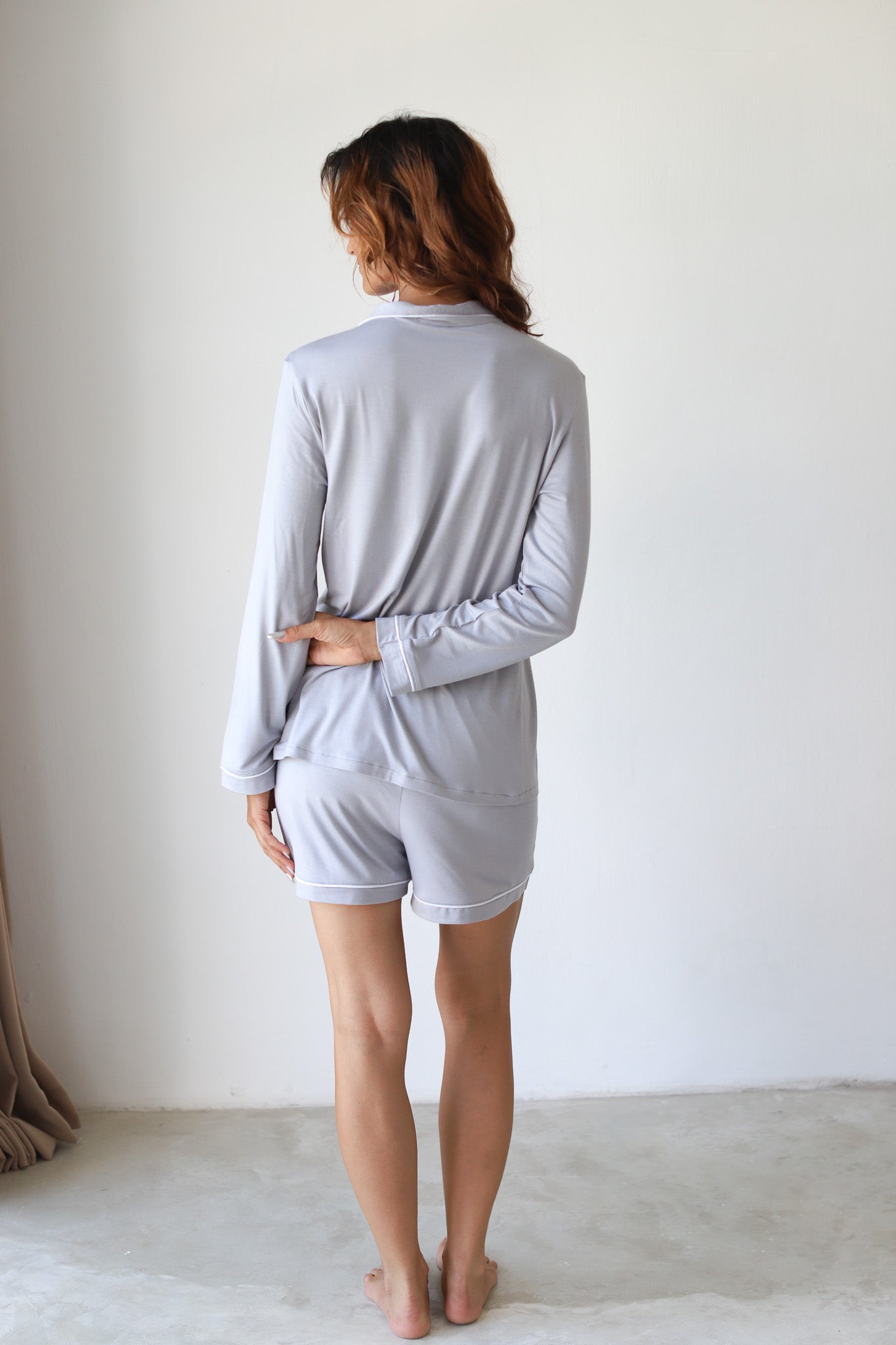 Grey Phoebe Jersey Springster Pajamas