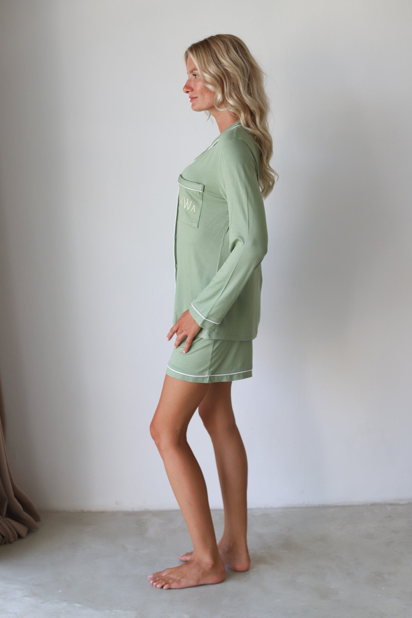 Sage Phoebe Jersey Springster Pajamas