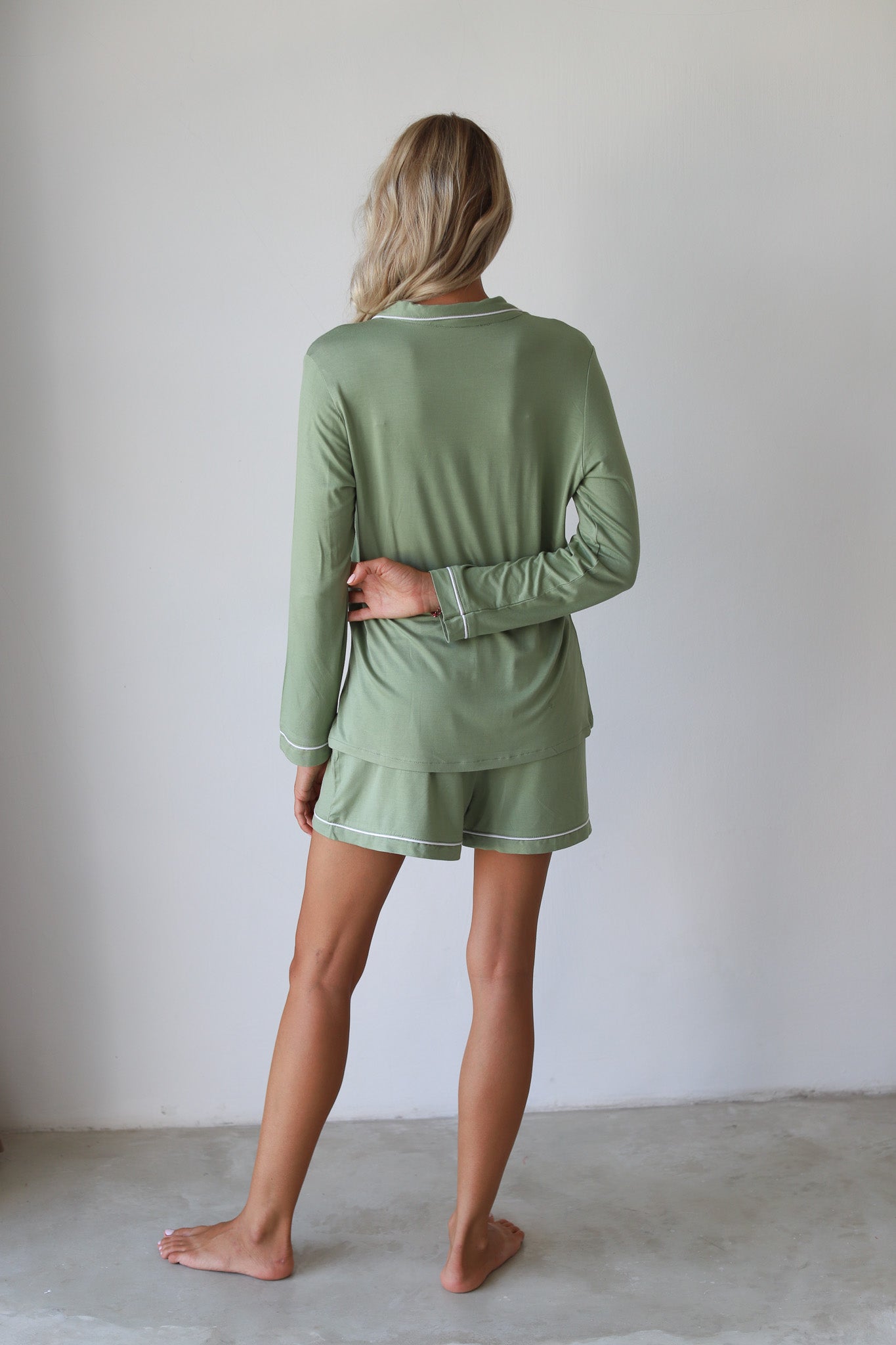 Sage Phoebe Jersey Springster Pajamas