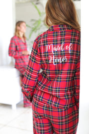 Christmas Flannel Pajamas Family Matching Christmas Pajamas Set Customized Pajamas Personalized Pjs