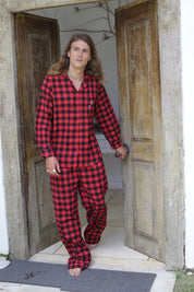 Christmas Flannel Pajamas Family Matching Christmas Pajamas Set Customized Pajamas Personalized Pjs