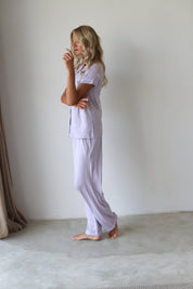 Lavender Phoebe Jersey Midnight Pajamas
