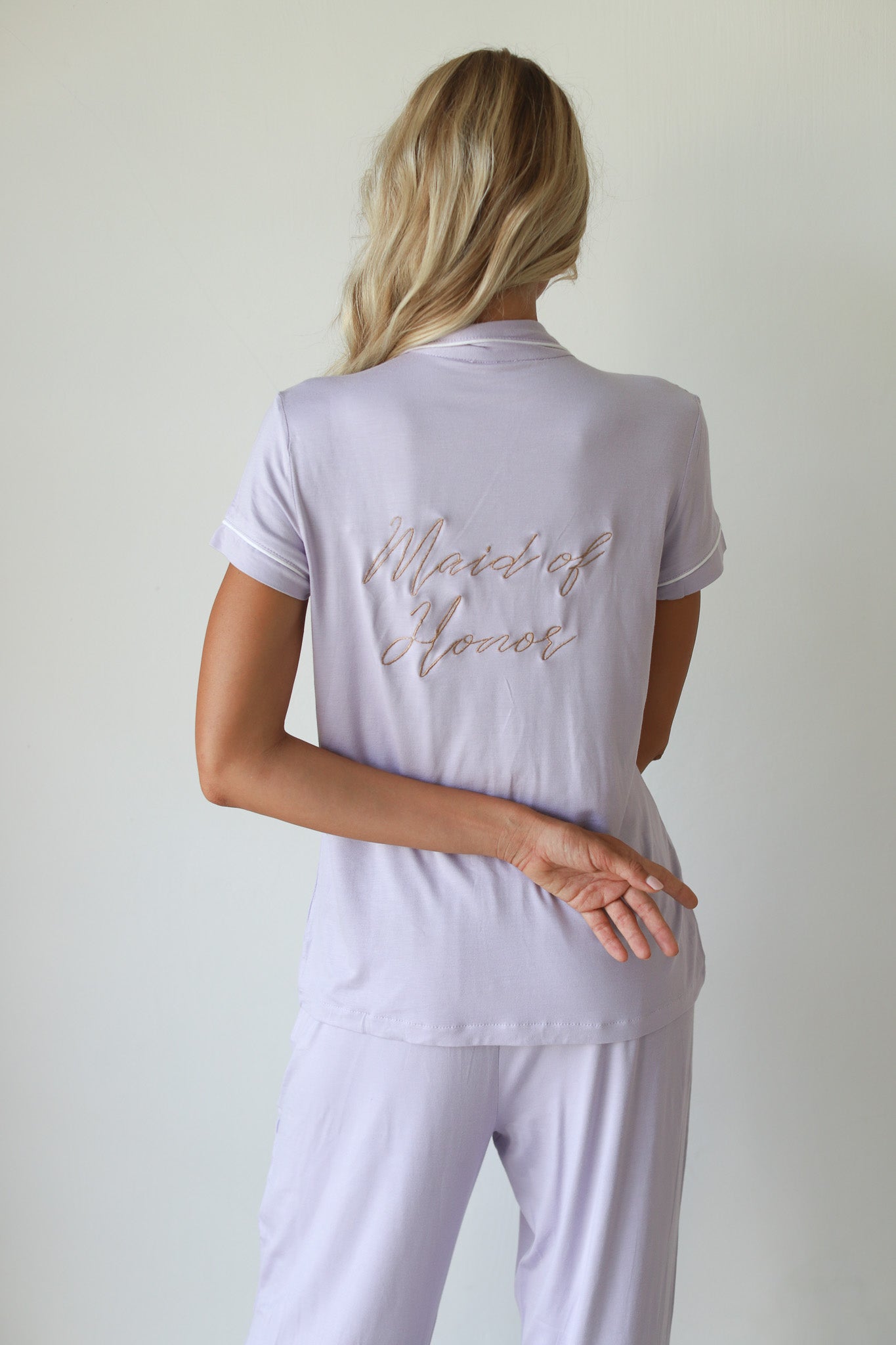 Lavender Phoebe Jersey Midnight Pajamas
