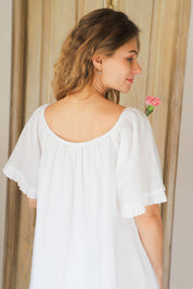 Whispering Willow Shortie Cotton Pajama Set