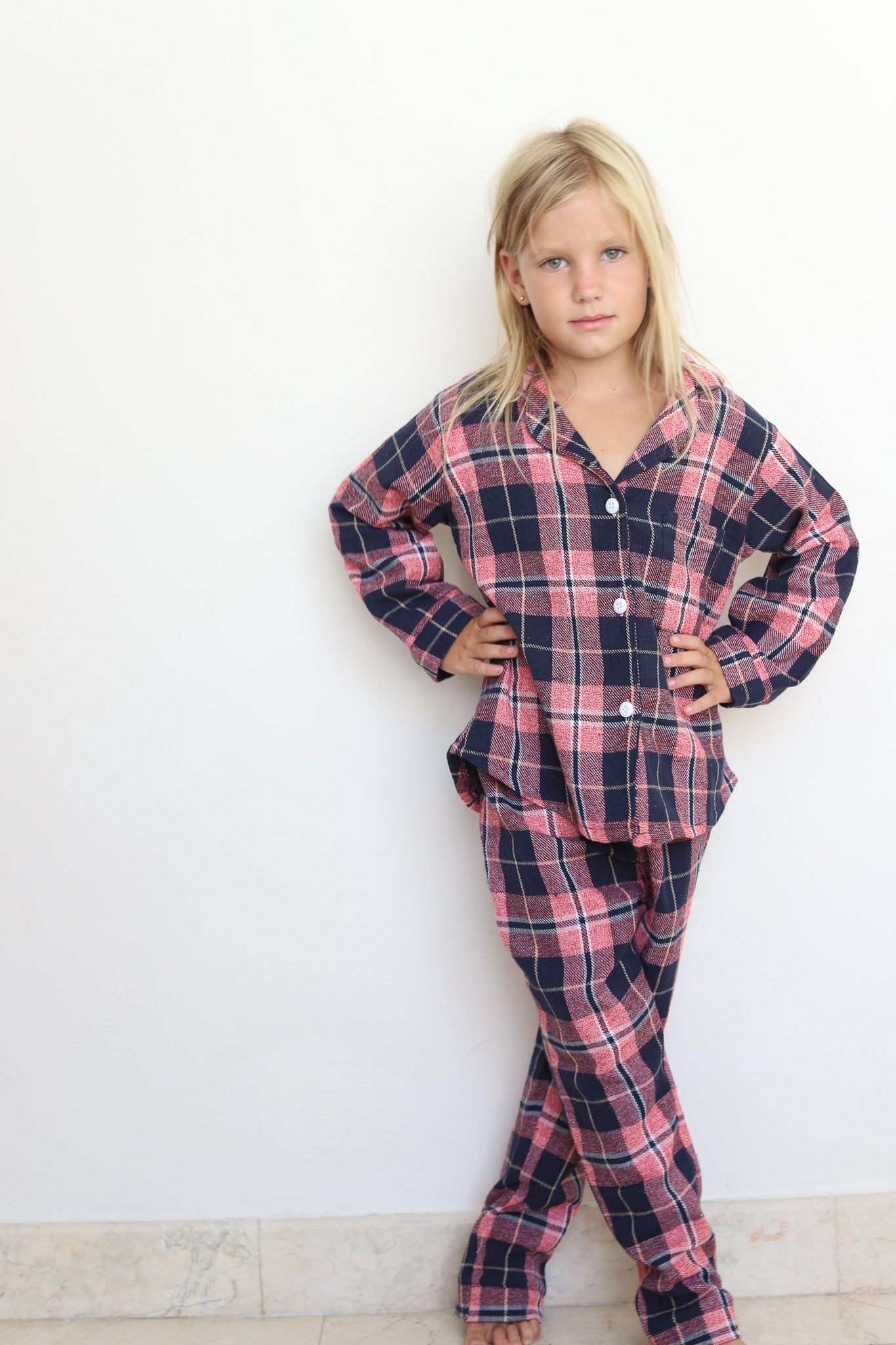 Cotton Flannel Winterland Pajamas for Kids