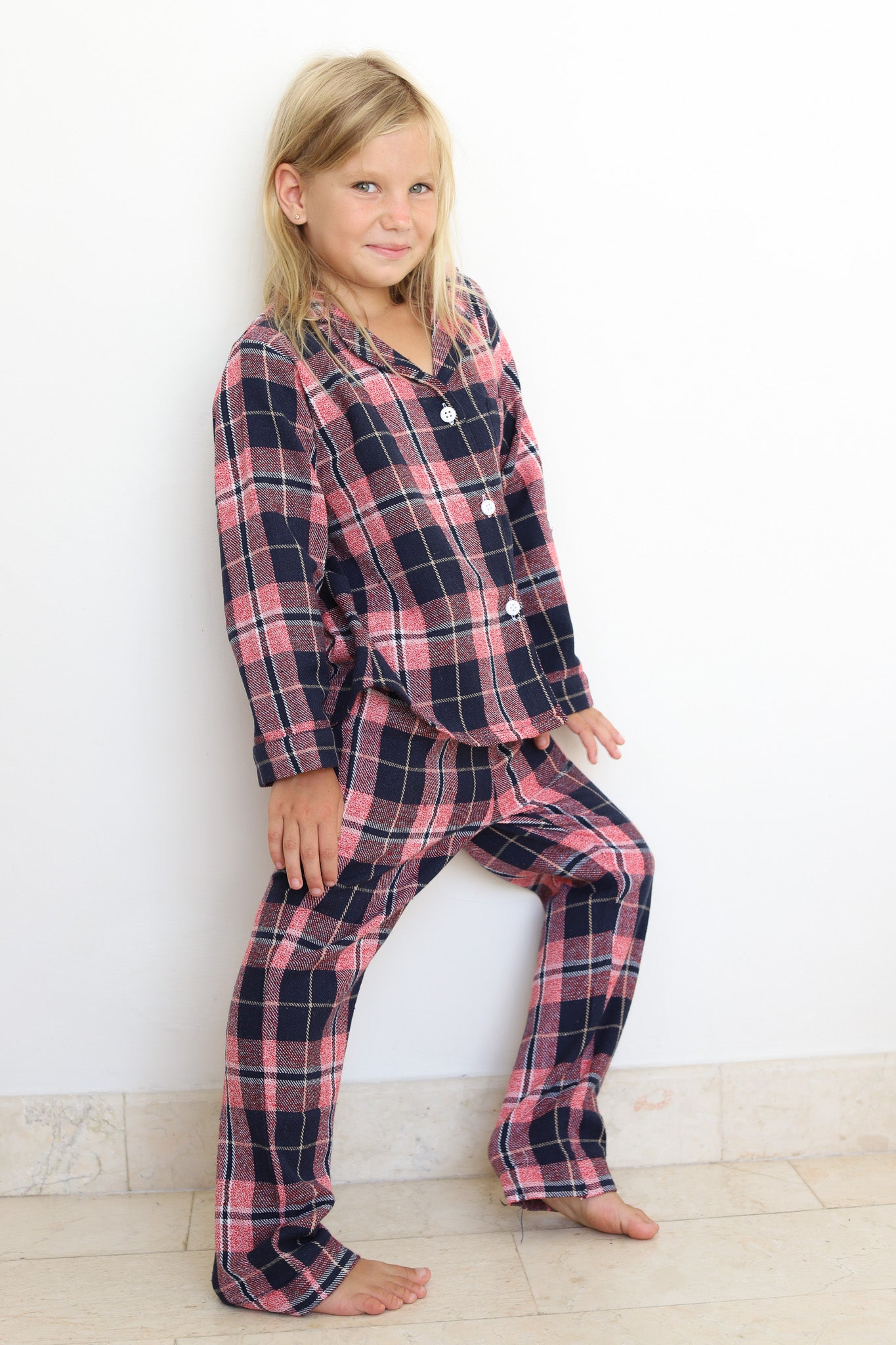 Cotton Flannel Winterland Pajamas for Kids