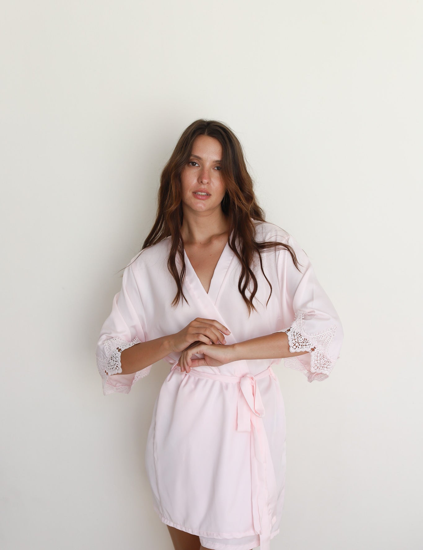 The Lace Whisper Robe