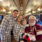 Christmas Flannel Pajamas Family Matching Christmas Pajamas Set Customized Pajamas Personalized Pjs