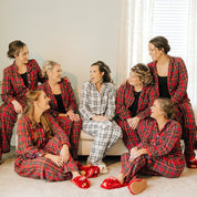Christmas Flannel Pajamas Family Matching Christmas Pajamas Set Customized Pajamas Personalized Pjs